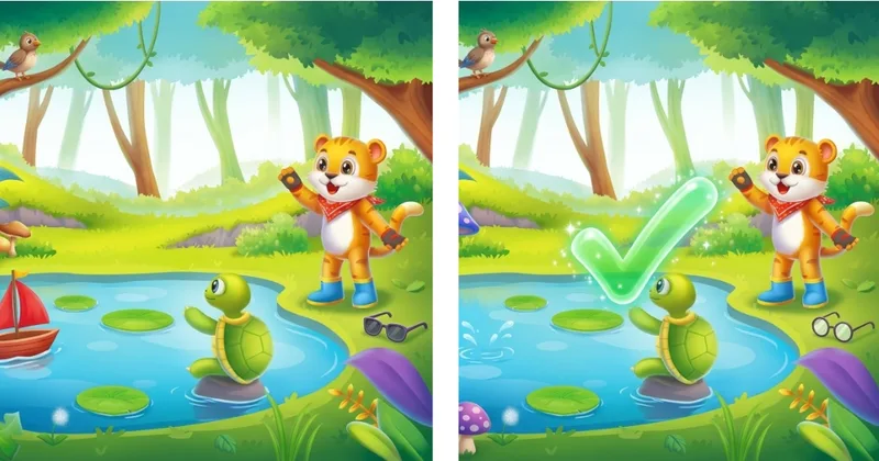 Spot the Differences Game